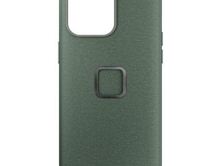 iPhone 15 Pro Max Peak Design Stof Cover m. SlimLink Beslag - MagSafe Kompatibel - Sage Online Hot Sale