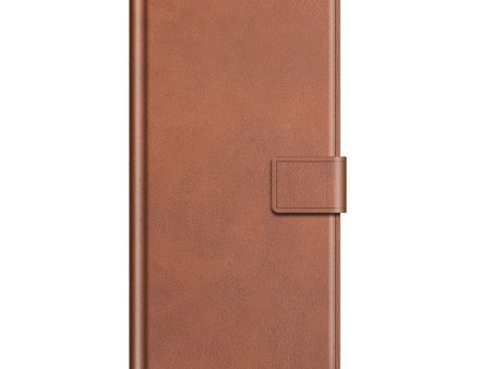 Google Pixel 6 Pro Læder Cover m. Kortholder & Magnetisk Luk - Brun on Sale