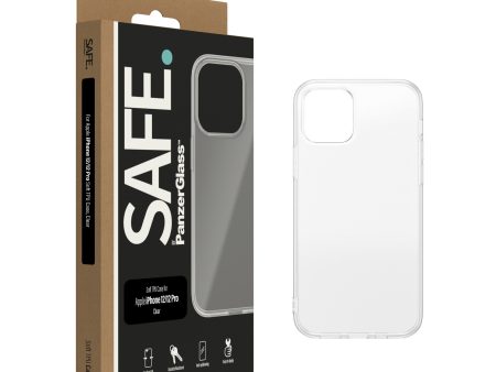 iPhone 12   12 Pro Safe By PanzerGlass® Soft TPU Case - Gennemsigtig For Cheap