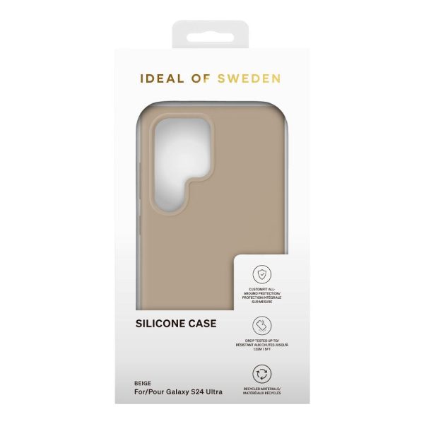 iDeal Of Sweden Samsung Galaxy S24 Ultra Silicone Case - Beige For Cheap