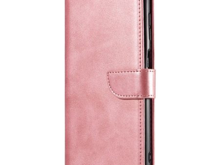 Google Pixel 6 Pro Kunstlæder Cover m. Pung - Rose Gold For Discount