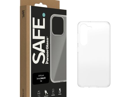 Samsung Galaxy S23 Safe By PanzerGlass® Soft TPU Case - Gennemsigtig Online Sale