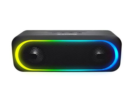 Xtreme XBS9-1057-BLK Aura Light-Up Bluetooth® Speaker Cheap