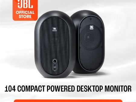 JBL ONE SERIES 104-BT (Pair) Compact Desktop Reference Monitors with Bluetooth Online now