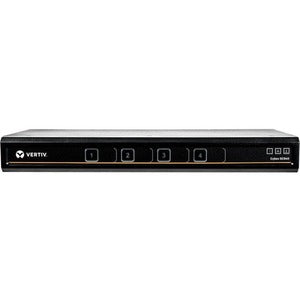 Vertiv SC845DPH-400 Cybex SC800 Secure KVM| 4 Port Universal DP H Single Display| CAC PP4.0 Hot on Sale