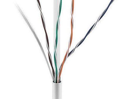 ADI PRO 0E-CAT6PWH CAT6 Plenum Cable, 23 4 Solid BC, Unshielded, UTP, CMP FT6, 1000  (304.8m) Reel in Box, White Sale