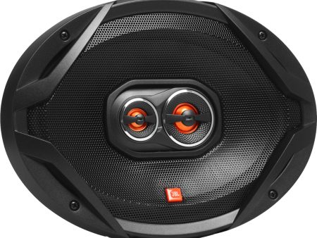 IN STOCK! JBL GX9638 GX Series 6  x 9  3-Way Car Loudspeakers with Polypropylene Cones (Pair) - Orange Black Online Hot Sale