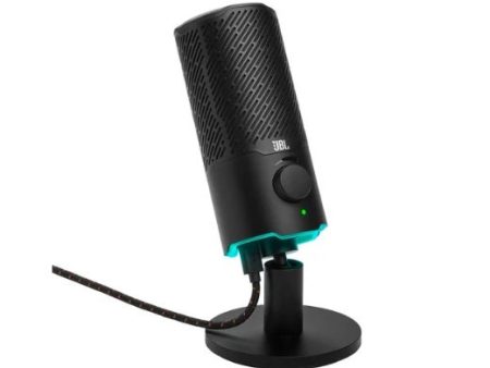 JBL Quantum Stream Dual pattern premium USB microphone for streaming, recording and gaming Supply