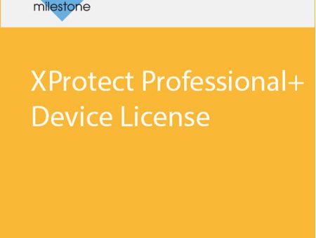 4 Milestone XProtect Professional+ Device License XPPPLUSDL Hot on Sale