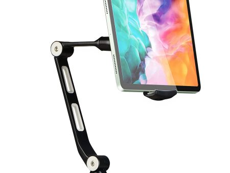 IN STOCK! Suptek YF208B Aluminum Alloy Cell Phone Desk Mount Stand 360° Tablet Stand and Holders Adjustable for iPad, iPhone, Samsung, Asus and More 4.7-11 inch Devices, Good for Bed, Kitchen, Office Cheap