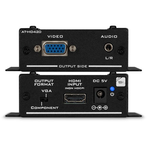 Atlona® AT-HD420 HDMI to VGA Component and Stereo Audio Format Converter (Non-HDCP) Supply