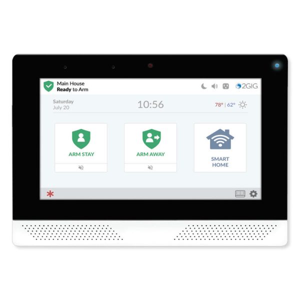 2GIG EDG-NA-VA Edge AT&T Security Panel with 7  touchscreen on Sale