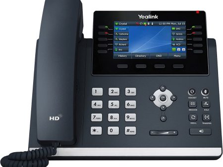 Yealink SIP-T46U - VoIP phone with caller ID - 3-way call capability Fashion