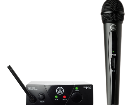 AKG WMS40 Mini Single Vocal Set Wireless microphone system Hot on Sale