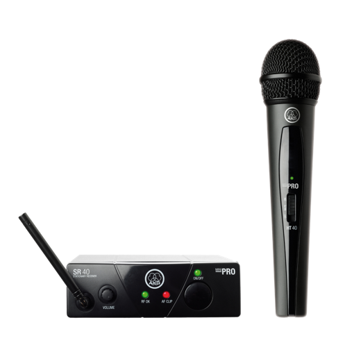 AKG WMS40 Mini Single Vocal Set Wireless microphone system Hot on Sale