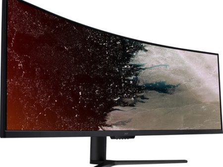 Acer EI491CR Pbmiiipx 49  32:9 Curved 120 Hz FreeSync LCD Gaming Monitor Hot on Sale