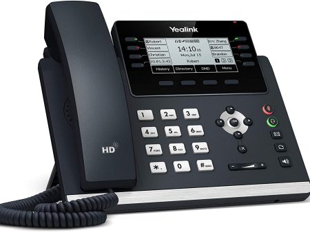 Yealink SIP-T43U IP Phone12 VoIP Accounts. 3.7-Inch Graphical Display. Dual USB 2.0 - Dual-Port Gigabit Ethernet Hot on Sale