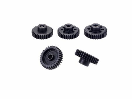 5PCS 48DP 33T 34T 35T 36T 37T Metal Pinion Motor Gear for 3.175mm Shaft 1 10 RC Car Engine Discount