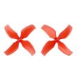 10 Pairs KINGKONG LDARC 1545 40mm 4-blade Propeller 1.0mm Hub for TINY 7 7X Snapper7 Mobula7 TRASHCAN RC Drone Supply