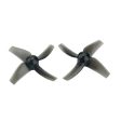 10 Pairs KINGKONG LDARC 48mm 4-blade Transparent Propeller 1.5mm Hub for GT8 RC Drone Supply