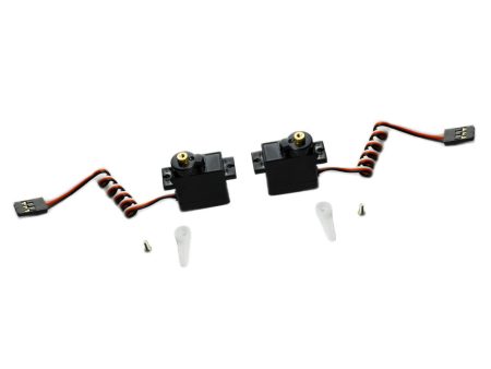 2pcs SonicModell Binary 1200mm Twin Motor FPV Airplane RC Airplane Spare Part 9g Metal Gear Servo Cheap