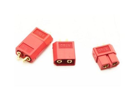 XT60 Red Male Female Bullet Connectors Plugs For RC Battery For Sale