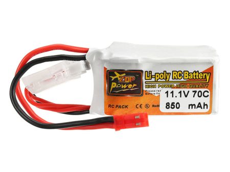 ZOP Power 11.1V 850mah 70C 3S  Lipo Battery JST Plug Online Sale