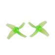 10 Pairs KINGKONG LDARC 48mm 4-blade Transparent Propeller 1.5mm Hub for GT8 RC Drone Supply