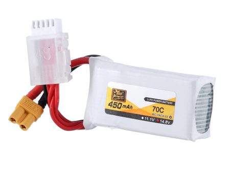 ZOP Power 14.8V 450mAh 70C 4S Lipo Battery XT30 Plug for BETAFPV HX115 T700 Fashion