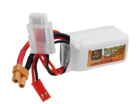 ZOP POWER 11.1V 550mAh 70C 3S Lipo Battery With JST XT30 Plug For RC Models Discount